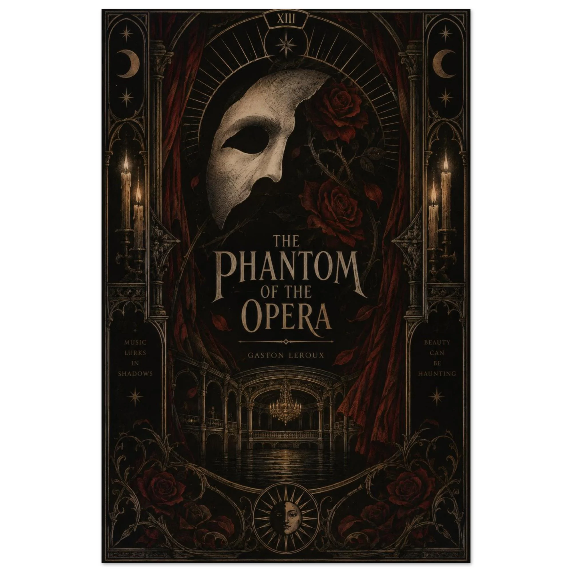 The Phantom of the Opera Tarot Card Poster — Tarot poster