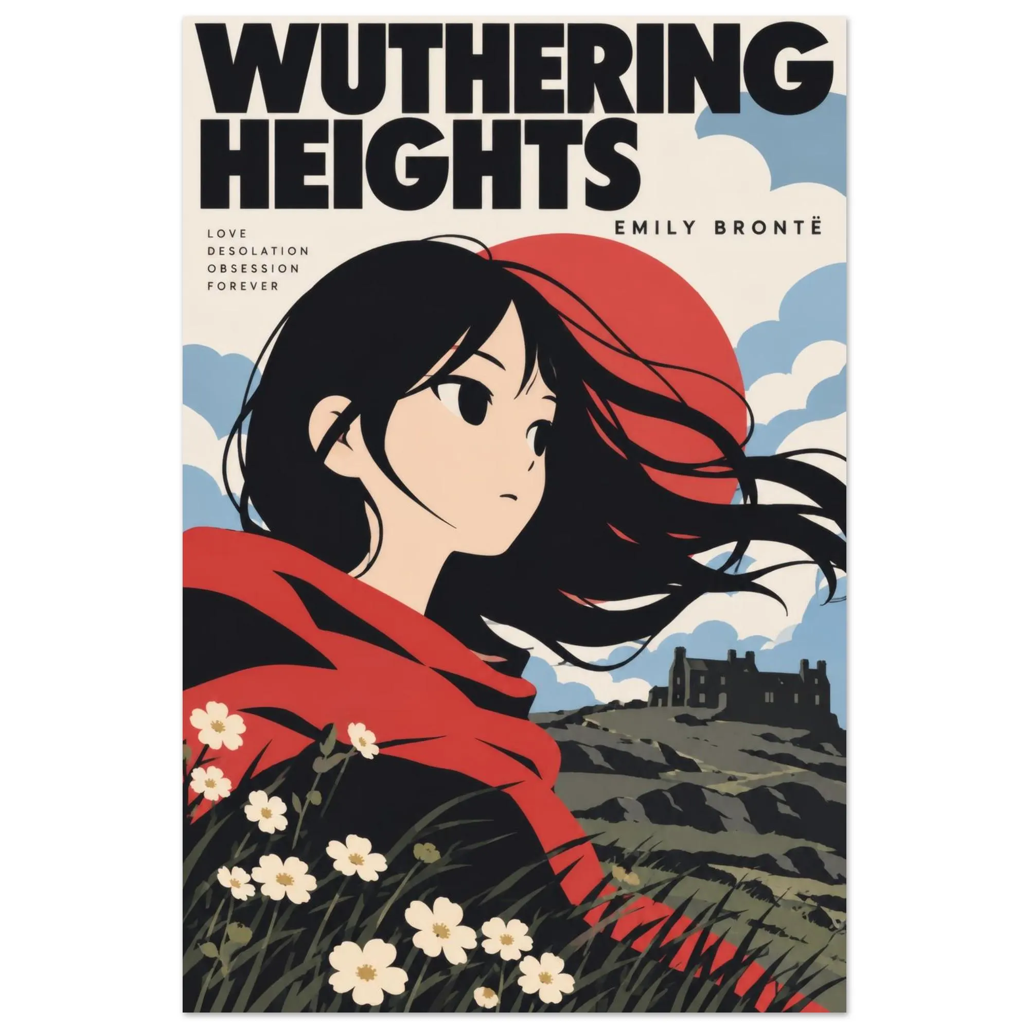 Wuthering Heights Pop Art Poster — Pop art poster