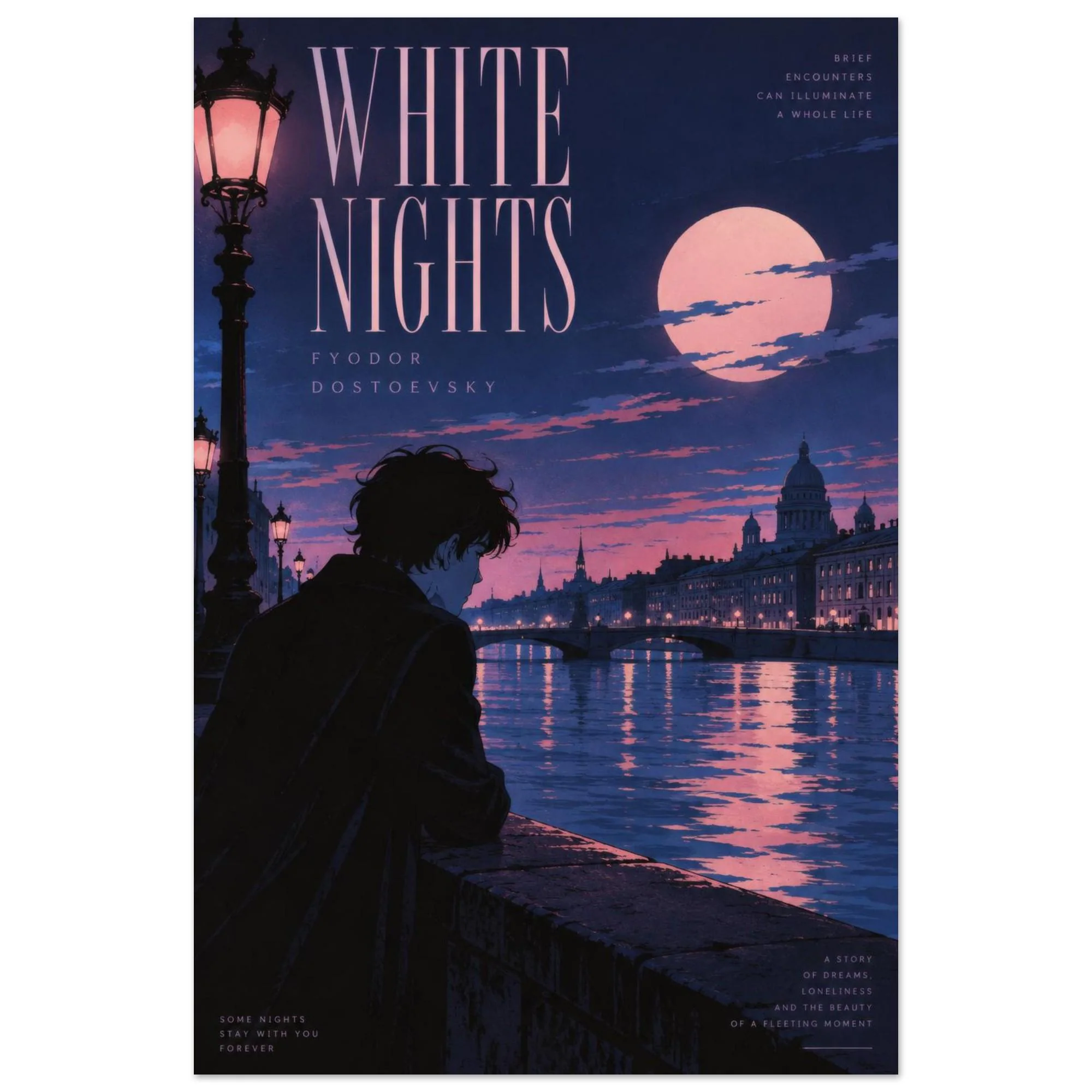 White Nights Poster — City Pop poster