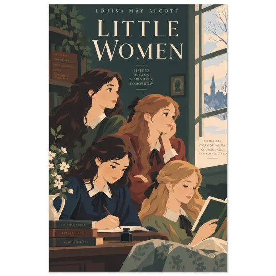 Little Women Poster — Vector poster