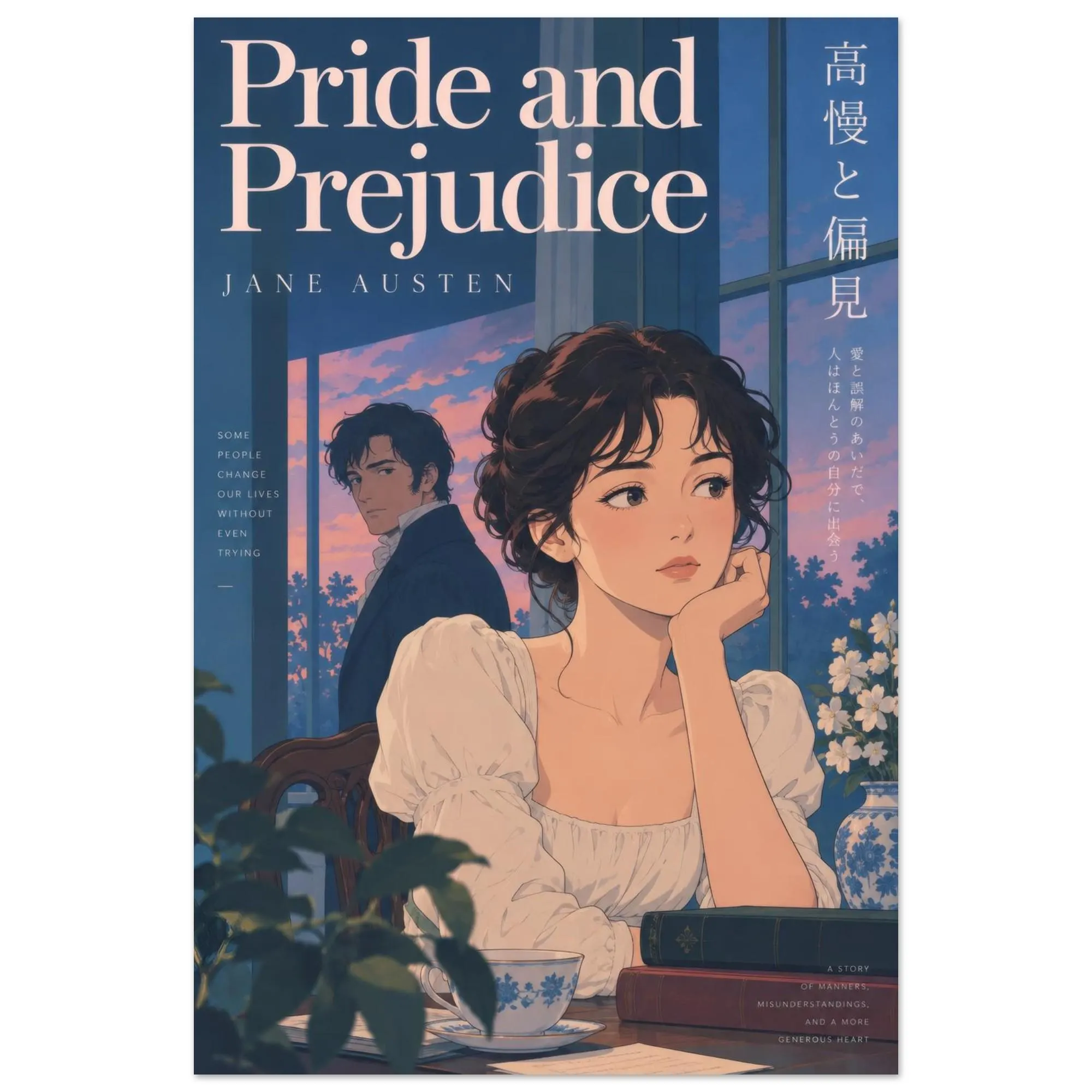 Pride and Prejudice Retro Poster — City Pop poster