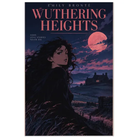 Wuthering Heights Poster — póster city pop