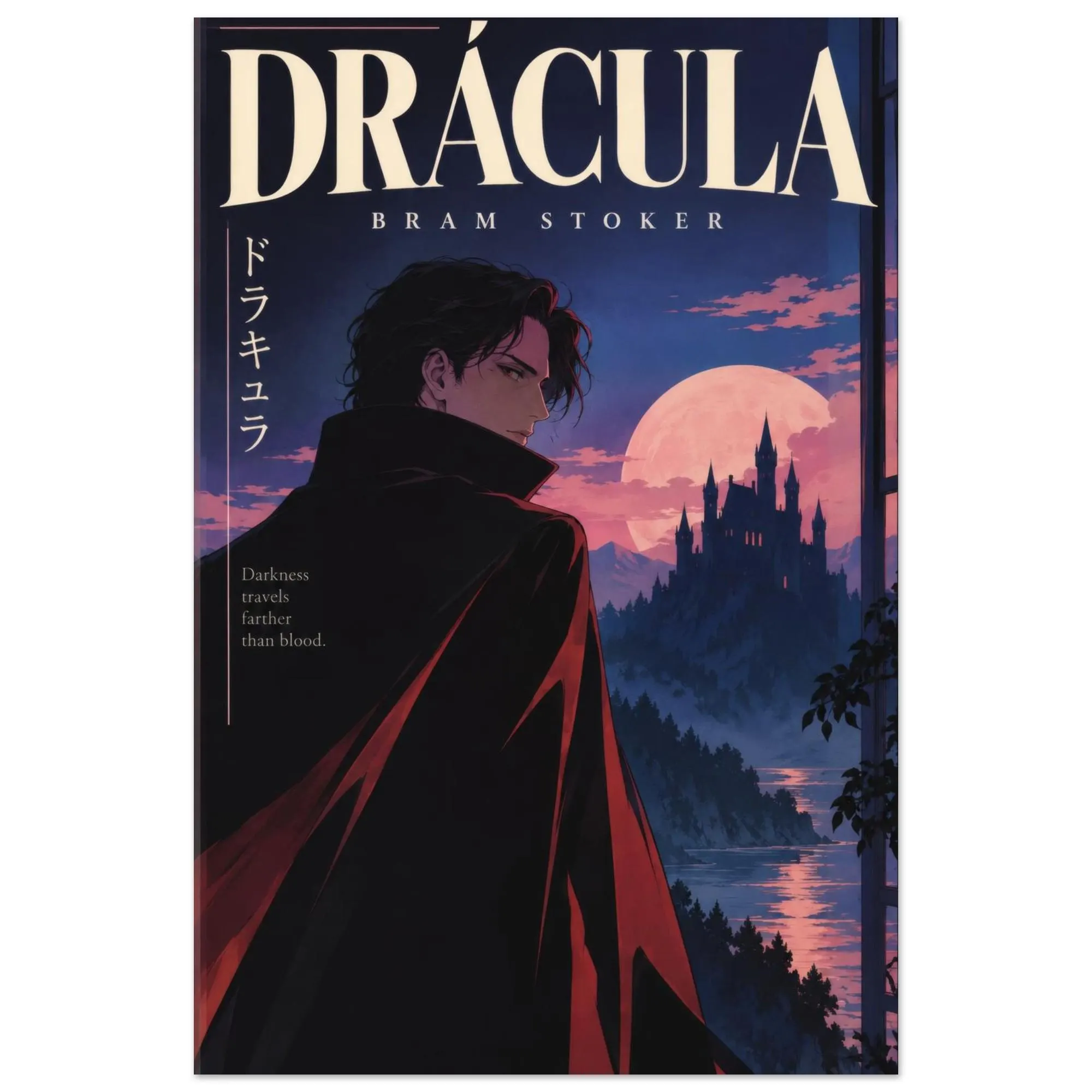 Dracula Retro Poster — City Pop poster