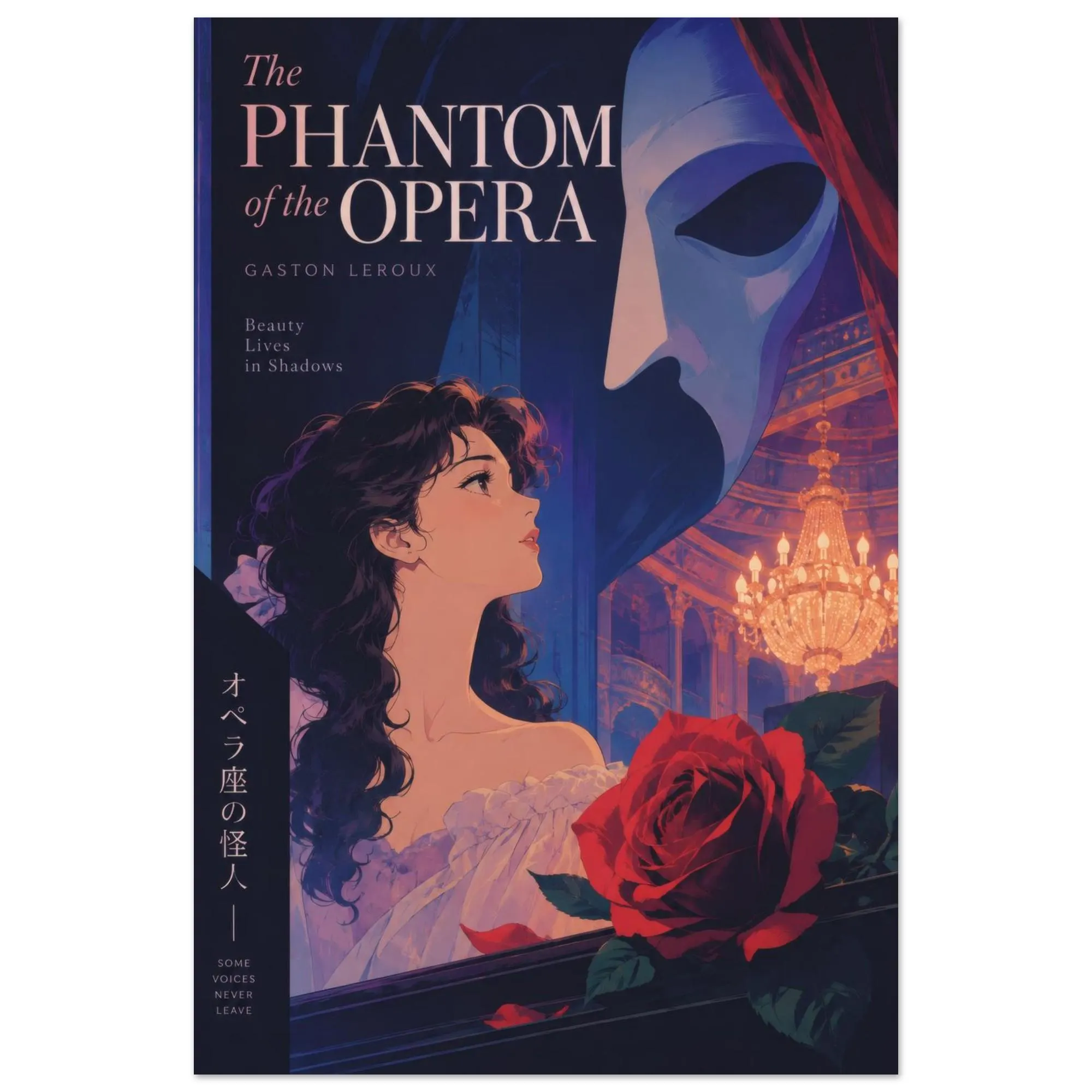 The Phantom of the Opera Retro Poster — City Pop poster